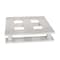 Vestil Aluminum Half Pallet Skid, 24 in L, 24 in W, 5.0625 H AP-2424-SB - alternate 6